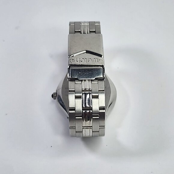 Swatch Watch Happy Joe Irony Stainless Steel 37mmโ Swiss Quartz Unisex Date Rare - Picture 6 of 16